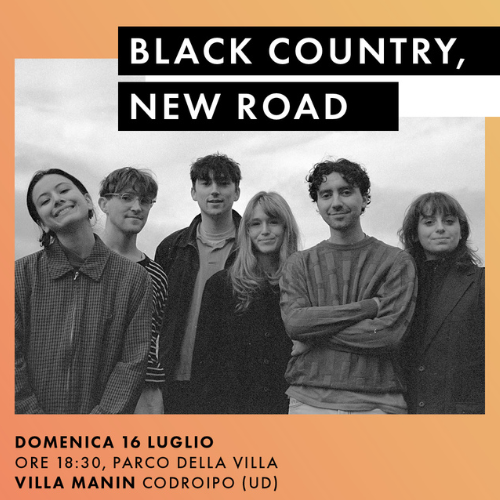 Black Country New Road a Villa Manin