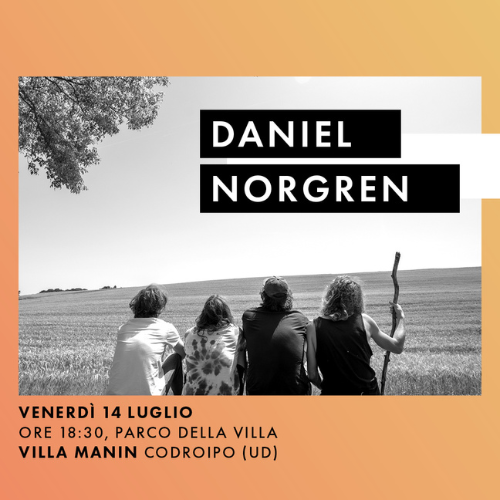 Daniel Norgren a Villa Manin di Passariano di Codroipo (UD)