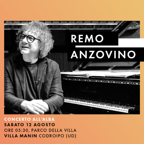 Remo Anzovino concerto all'alba a Villa Manin