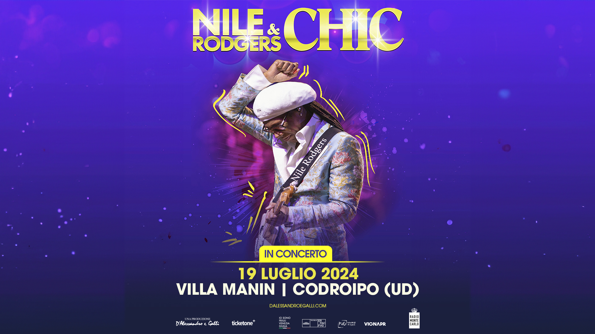 Nile Rodgers & Chic a Villa Manin