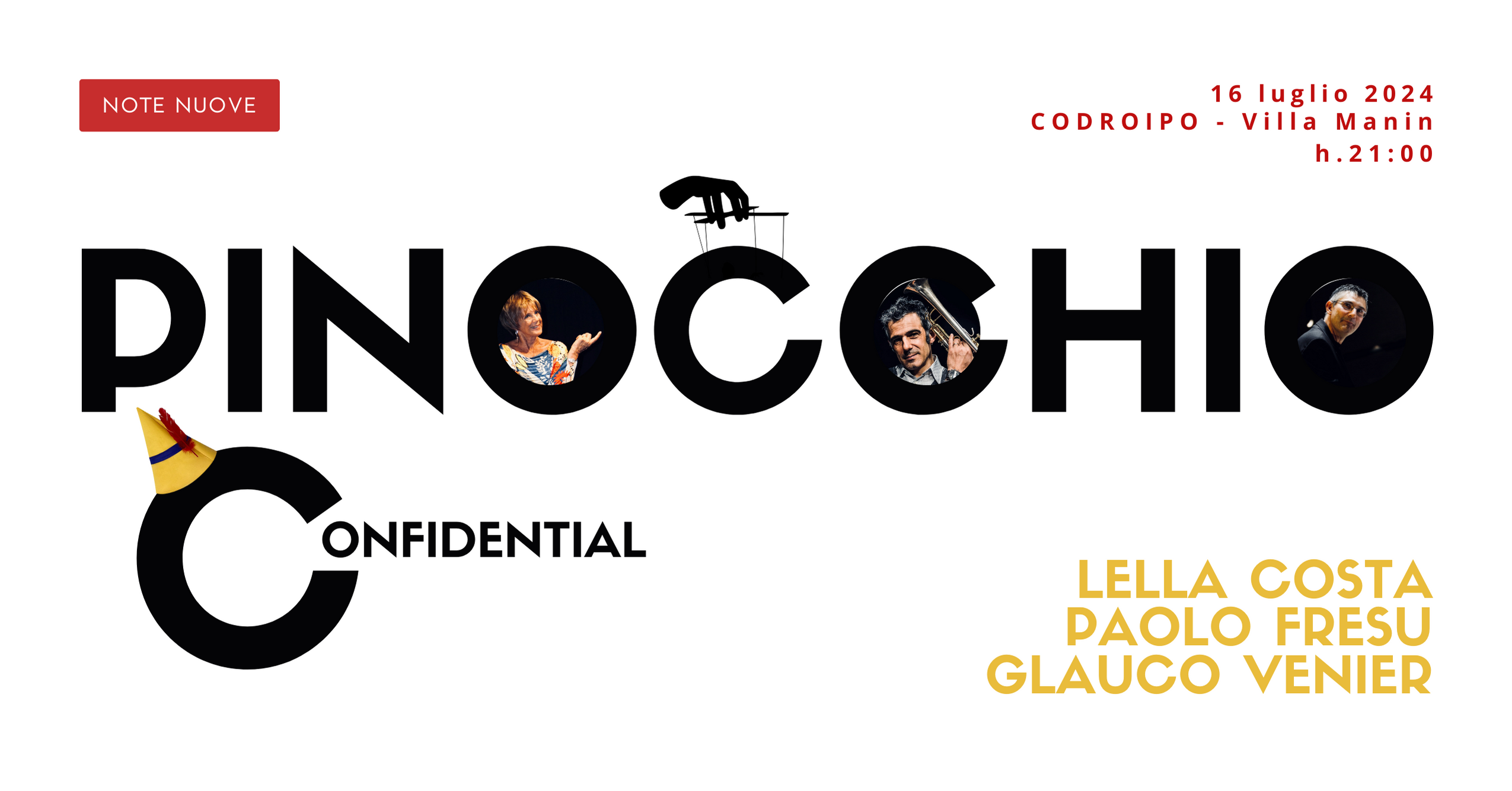 Pinocchio Confidential a Villa Manin