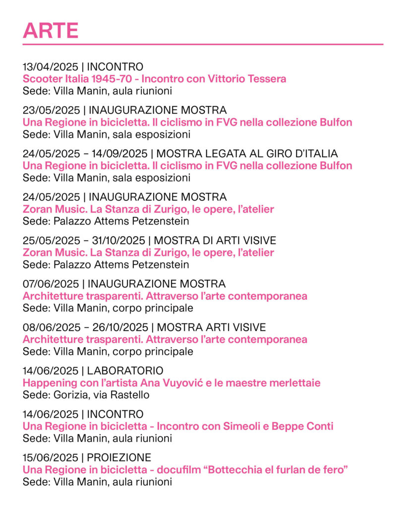 Calendario ERPAC 2025 arte parte 2