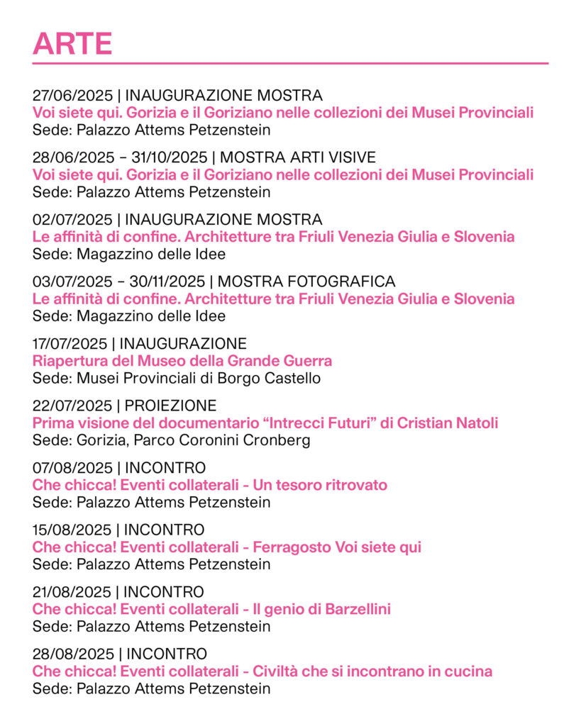 Calendario ERPAC 2025 arte parte 3