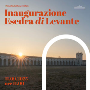 Inaugurazione esedra di levante 11.09.2025