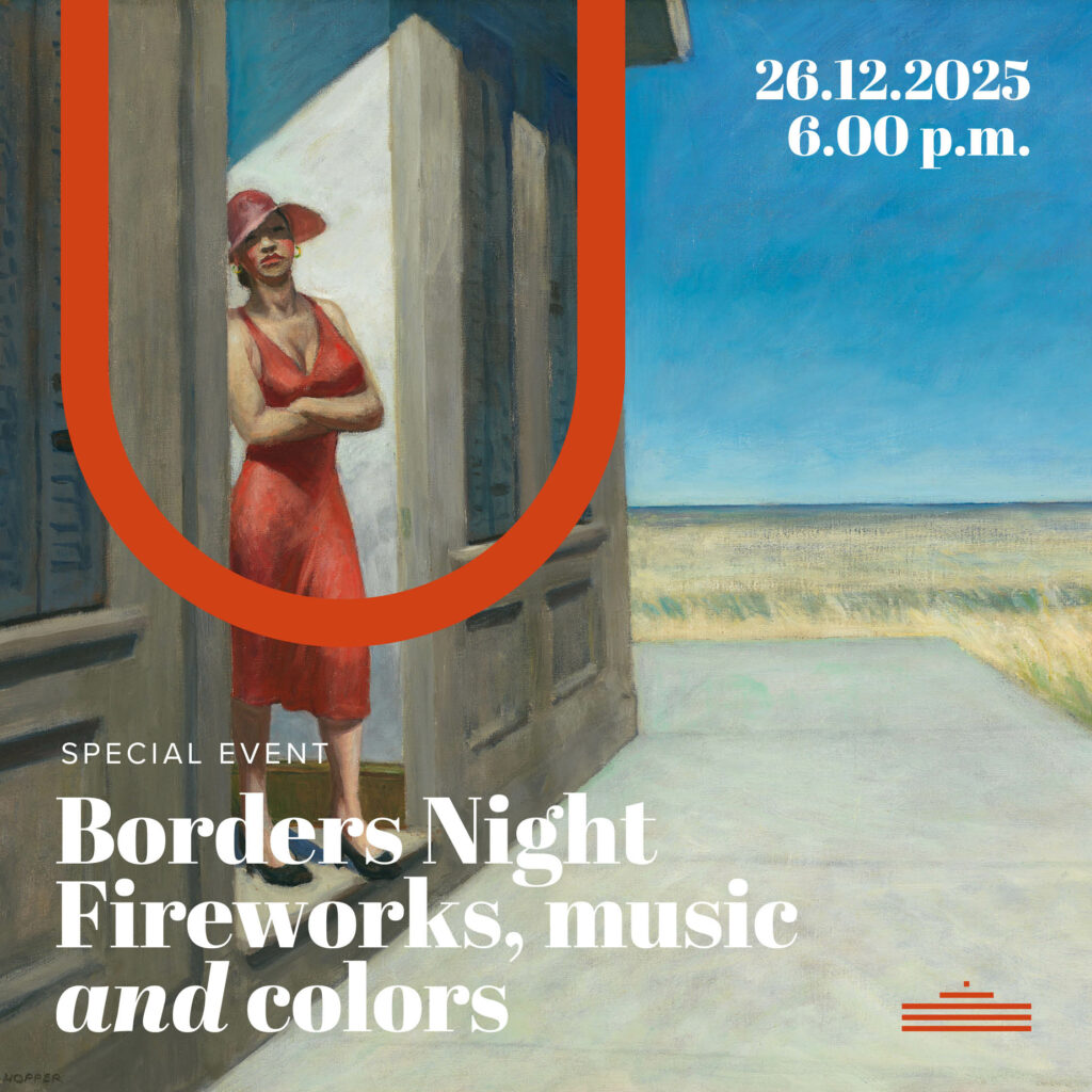 Borders night. Fireworks, music and colours. 26.12.2025 at Villa Manin