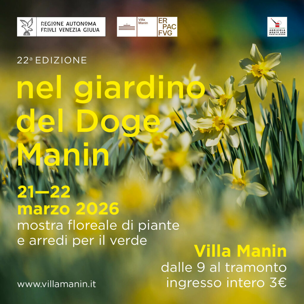 Nel giardino del Doge Manin 21 e 22 marzo 2026