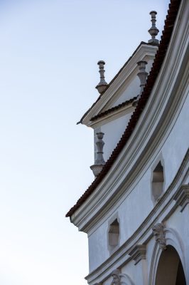 Villa Manin, particolare della facciata. Foto di Elia Falaschi